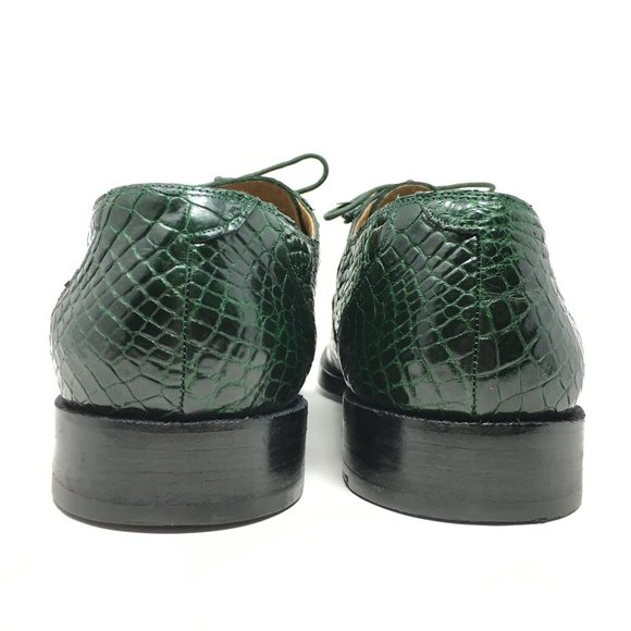 Mauri Oxfords Shoes Size 15 Green Full Alligator main image 10
